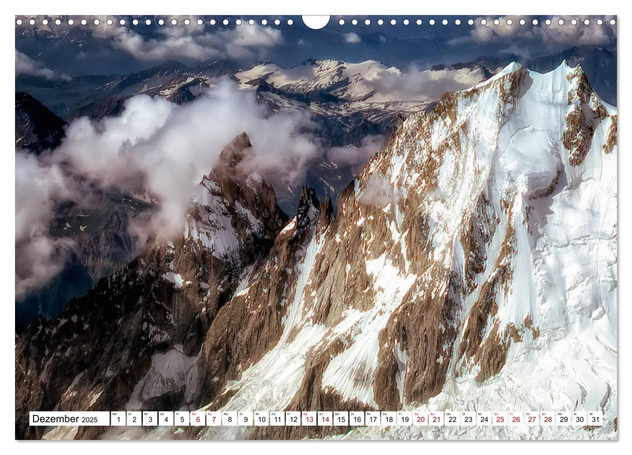 Bild: 9783435104598 | Mont-Blanc - Das Dach Europas (Wandkalender 2025 DIN A3 quer),...