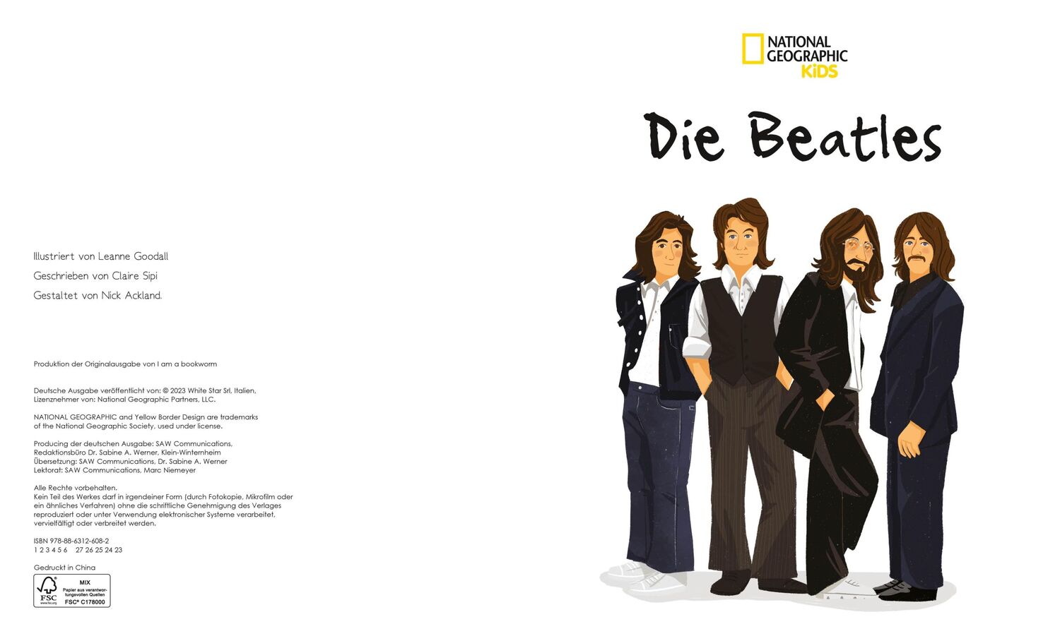 Bild: 9788863126082 | Die Beatles. Total Genial! | Claire Sipi | Buch | 40 S. | Deutsch