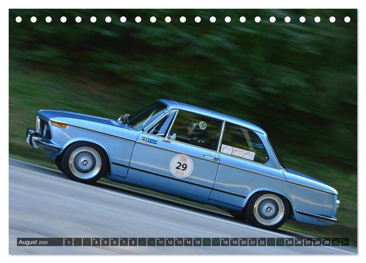 Bild: 9783435184934 | OLDTIMER BERGRENNEN - BMW Fahrzeuge (Tischkalender 2025 DIN A5...