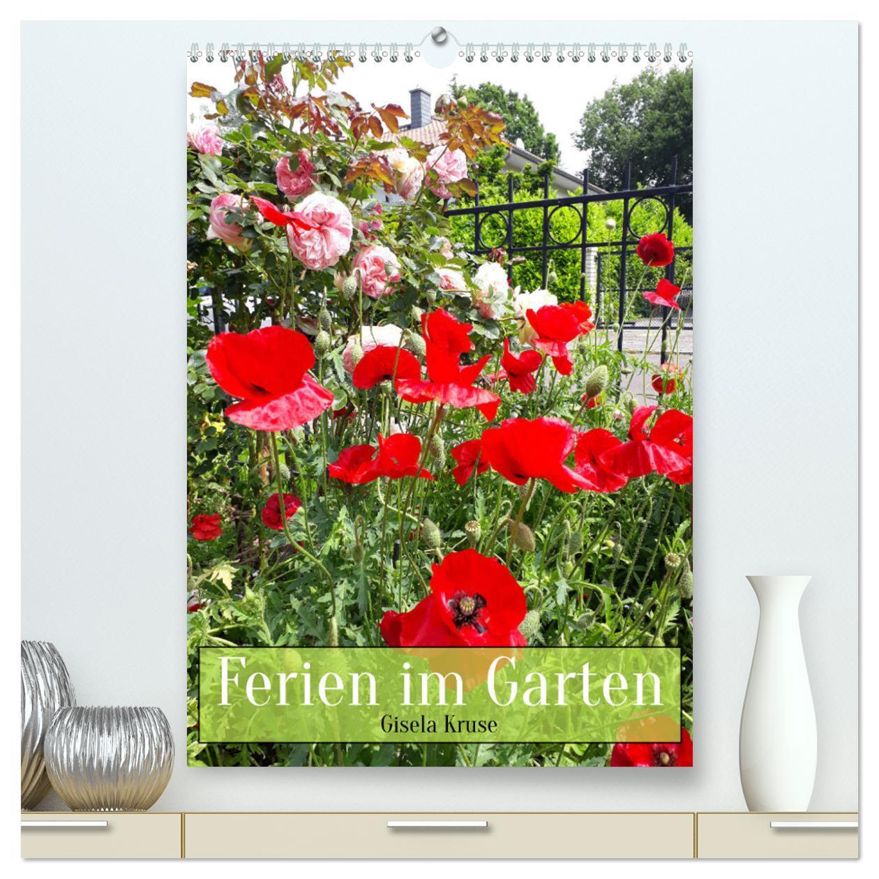 Cover: 9783435926053 | Ferien im Garten (hochwertiger Premium Wandkalender 2025 DIN A2...