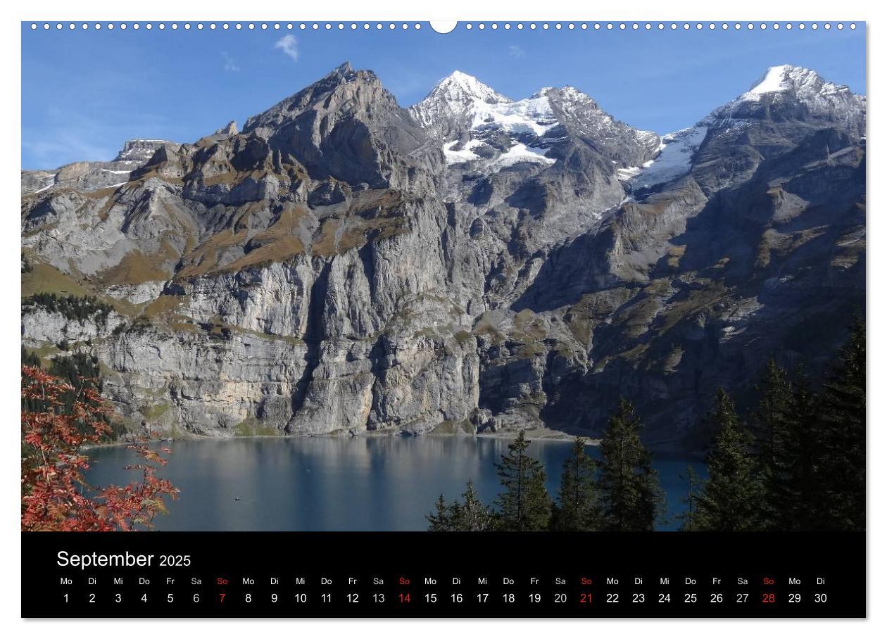 Bild: 9783435770267 | Berner Oberland (Wandkalender 2025 DIN A2 quer), CALVENDO...