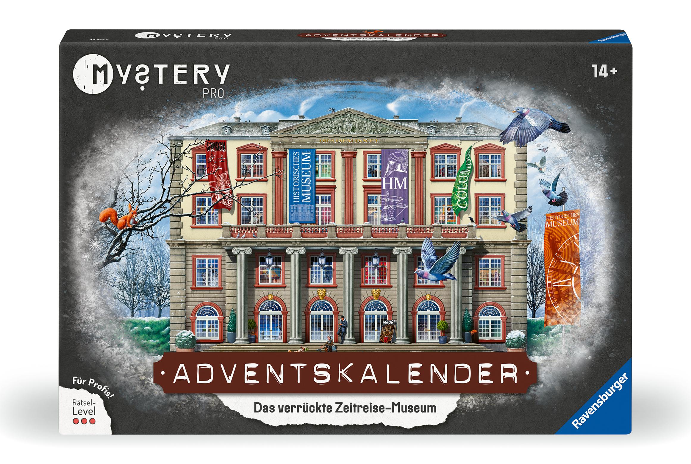 Cover: 4005556238538 | Ravensburger 23853 - Mystery PRO Adventskalender - Das verrückte...