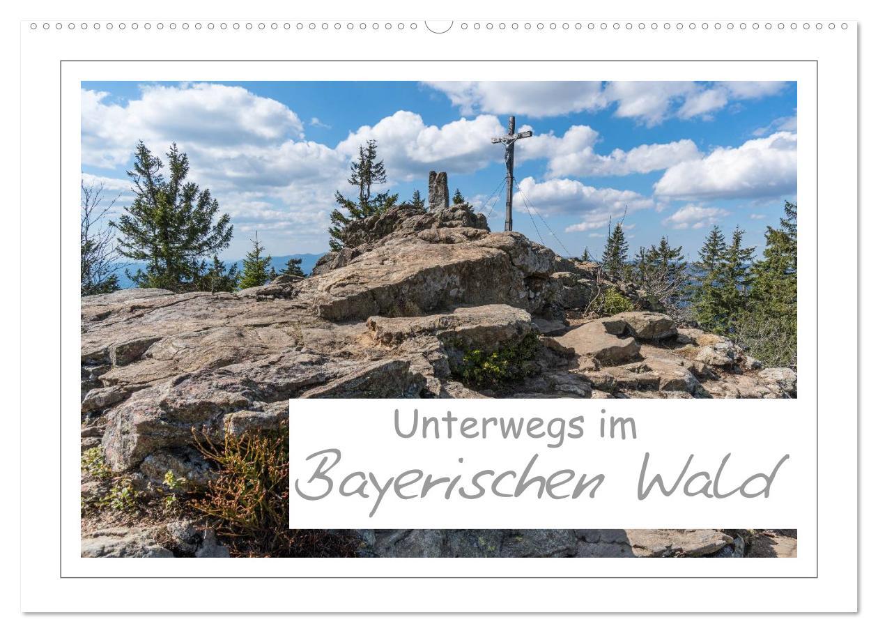 Cover: 9783435461813 | Unterwegs im Bayerischen Wald (Wandkalender 2025 DIN A2 quer),...