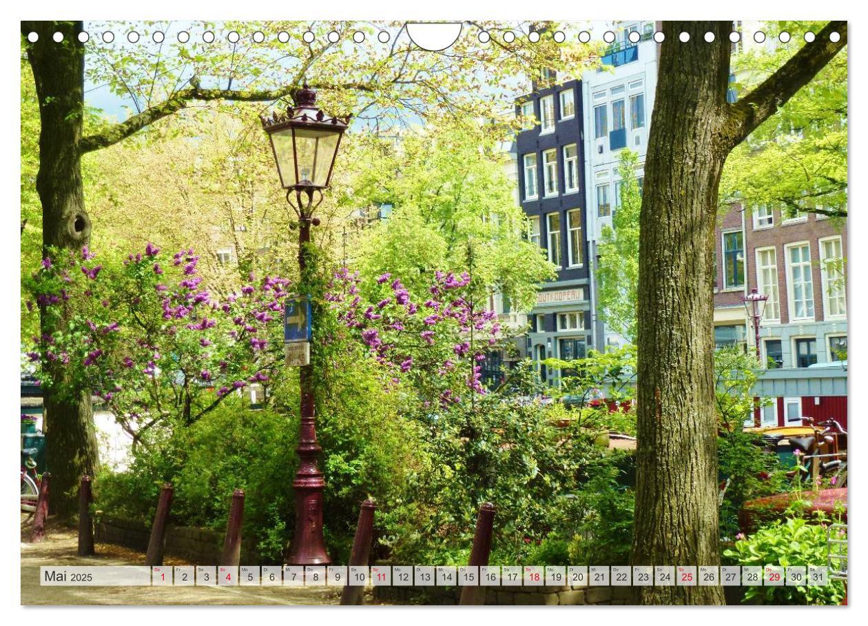 Bild: 9783435806270 | Amsterdam (Wandkalender 2025 DIN A4 quer), CALVENDO Monatskalender