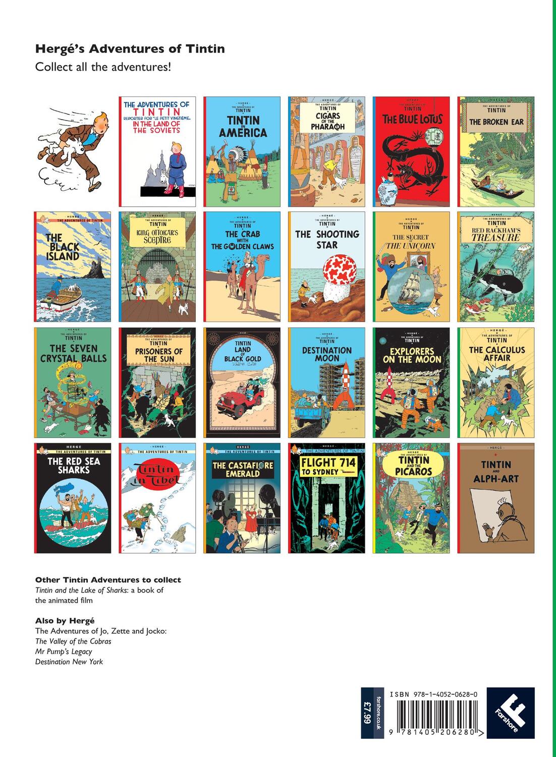 Rückseite: 9781405206280 | Explorers on the Moon | Herge | Taschenbuch | 62 S. | Englisch | 2012