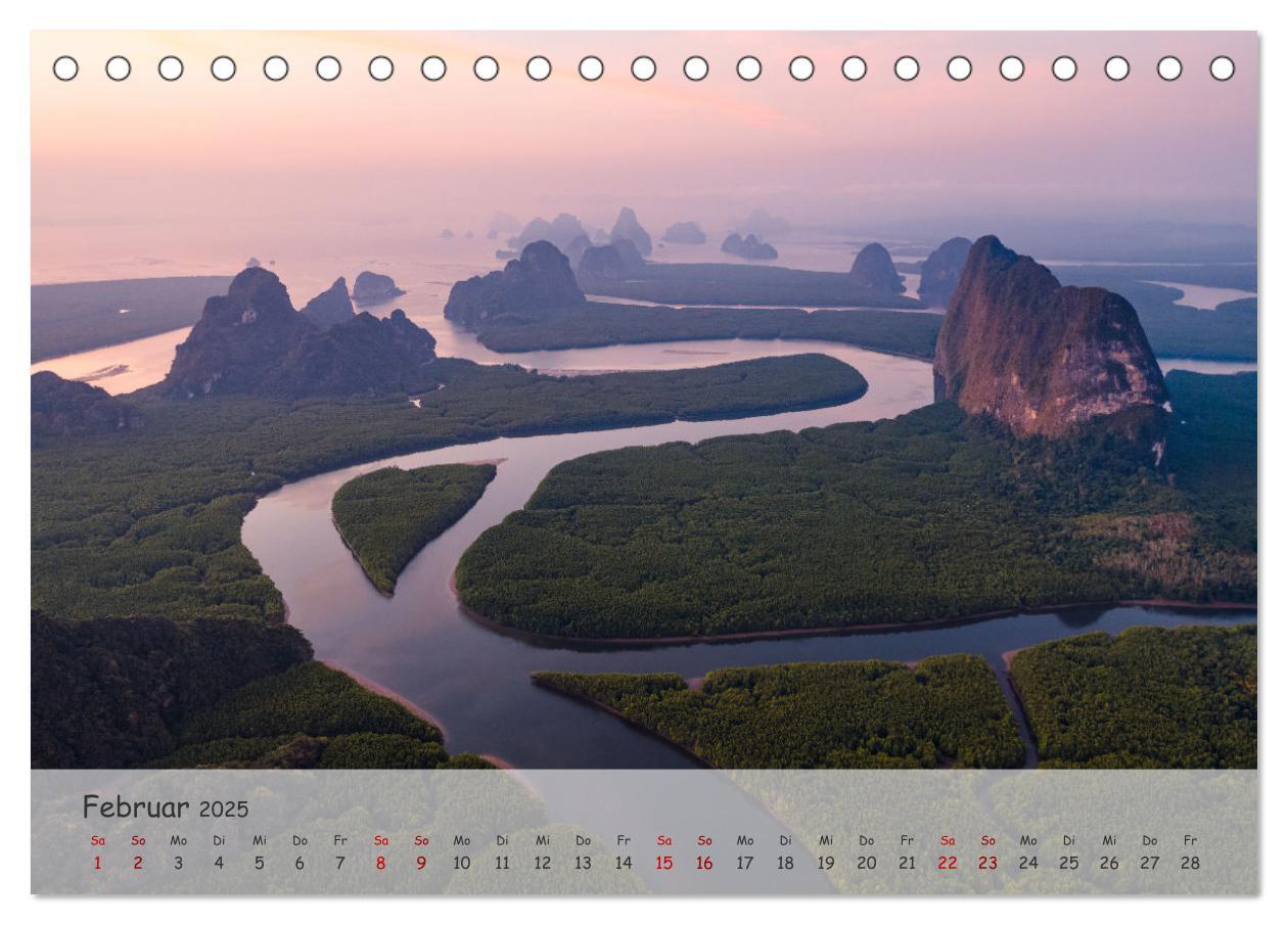 Bild: 9783435041060 | Die Erde von Oben - Earth from above (Tischkalender 2025 DIN A5...