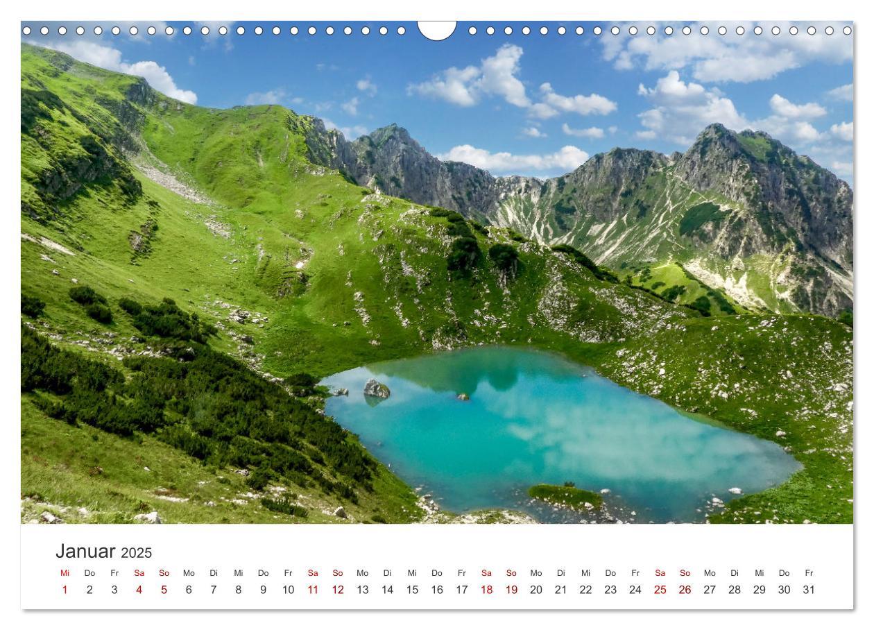 Bild: 9783435016235 | Oberstdorf - Bergparadies in den Alpen (Wandkalender 2025 DIN A3...