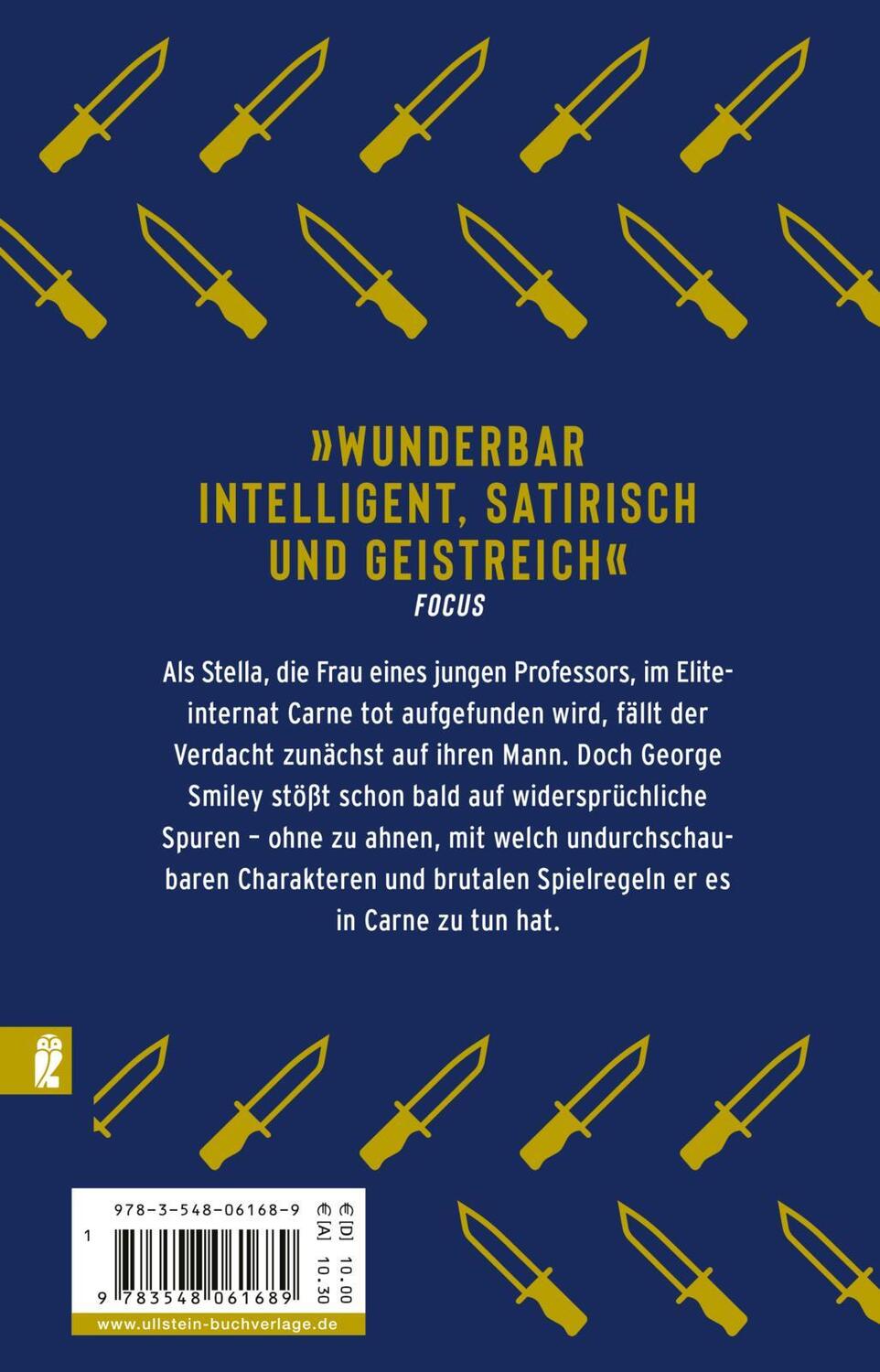 Rückseite: 9783548061689 | Ein Mord erster Klasse | John le Carré | Taschenbuch | 192 S. | 2019