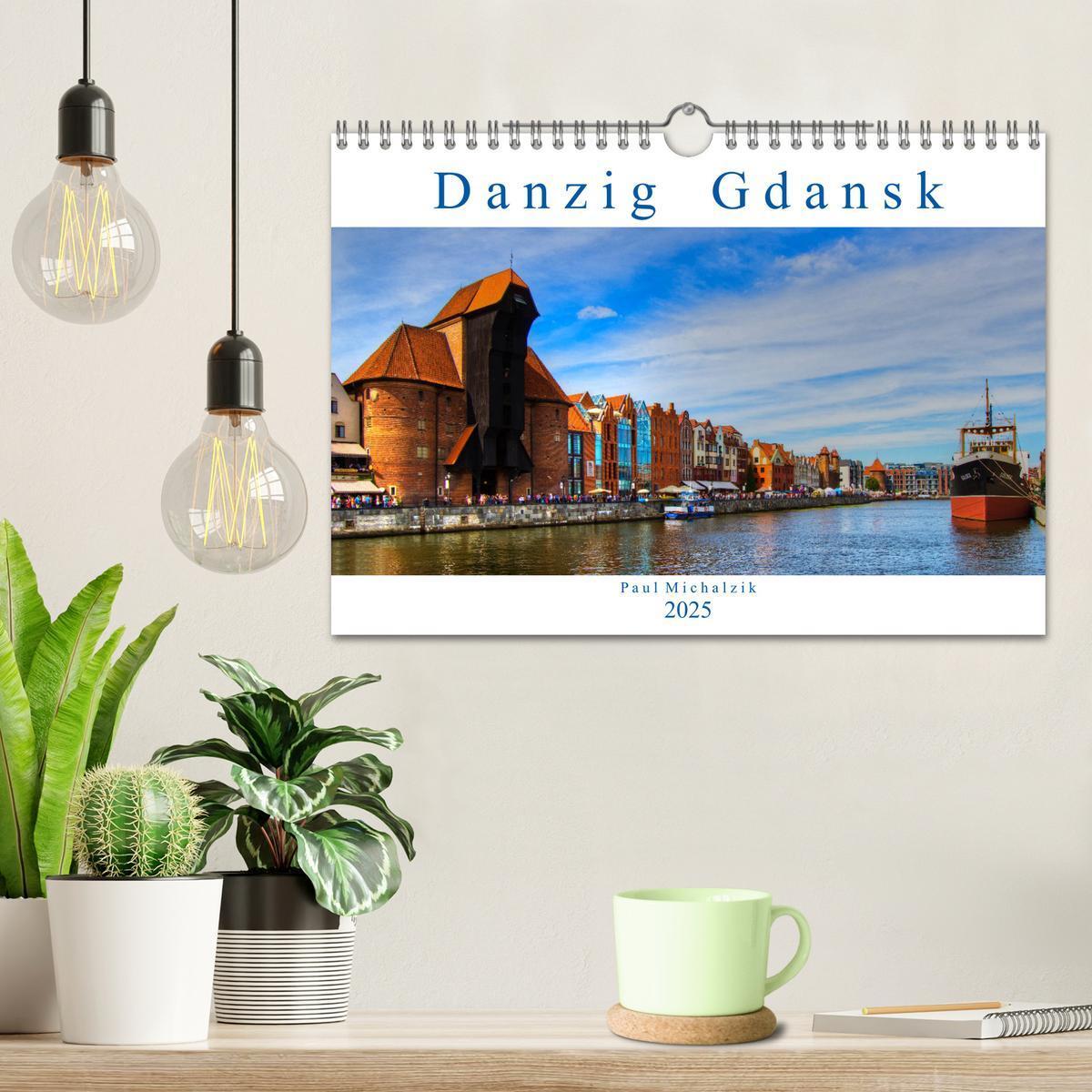 Bild: 9783435665983 | Danzig Gdansk (Wandkalender 2025 DIN A4 quer), CALVENDO Monatskalender