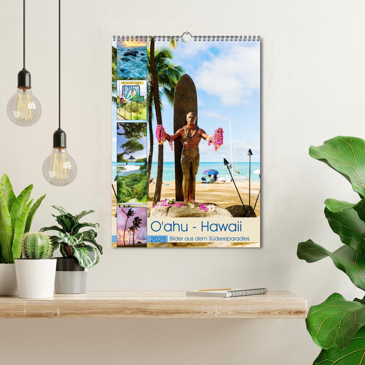 Bild: 9783435953301 | O'ahu - Hawaii, Bilder aus dem Südseeparadies (Wandkalender 2025...