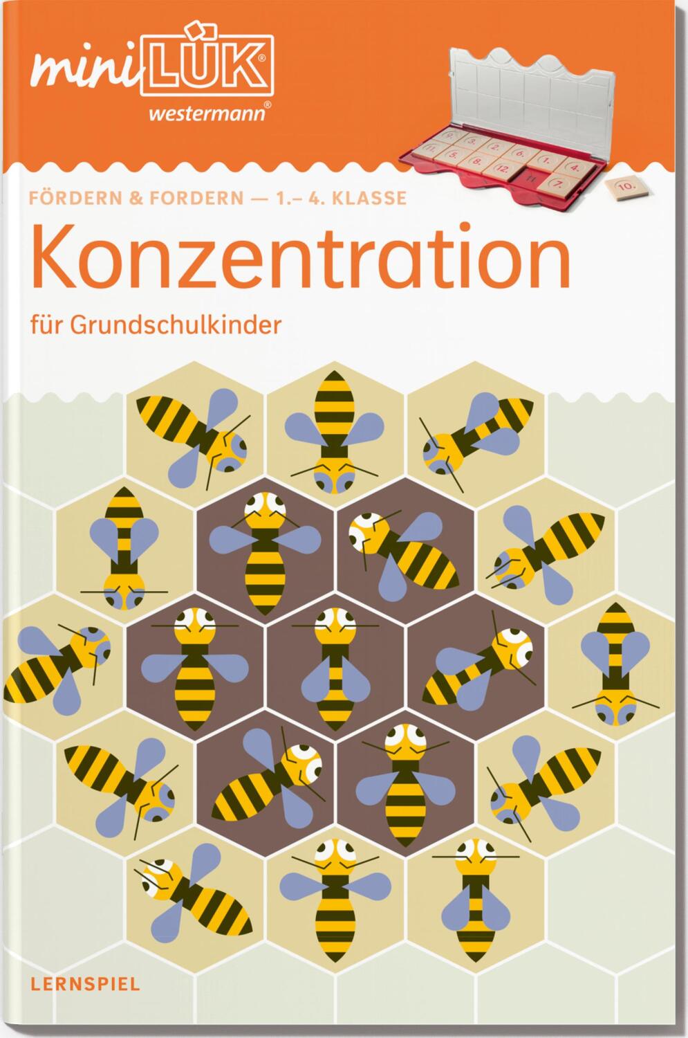 Cover: 9783072403252 | miniLÜK. Fördern &amp; Fordern: Konzentration. 1./2./3./4. Klasse | Junga