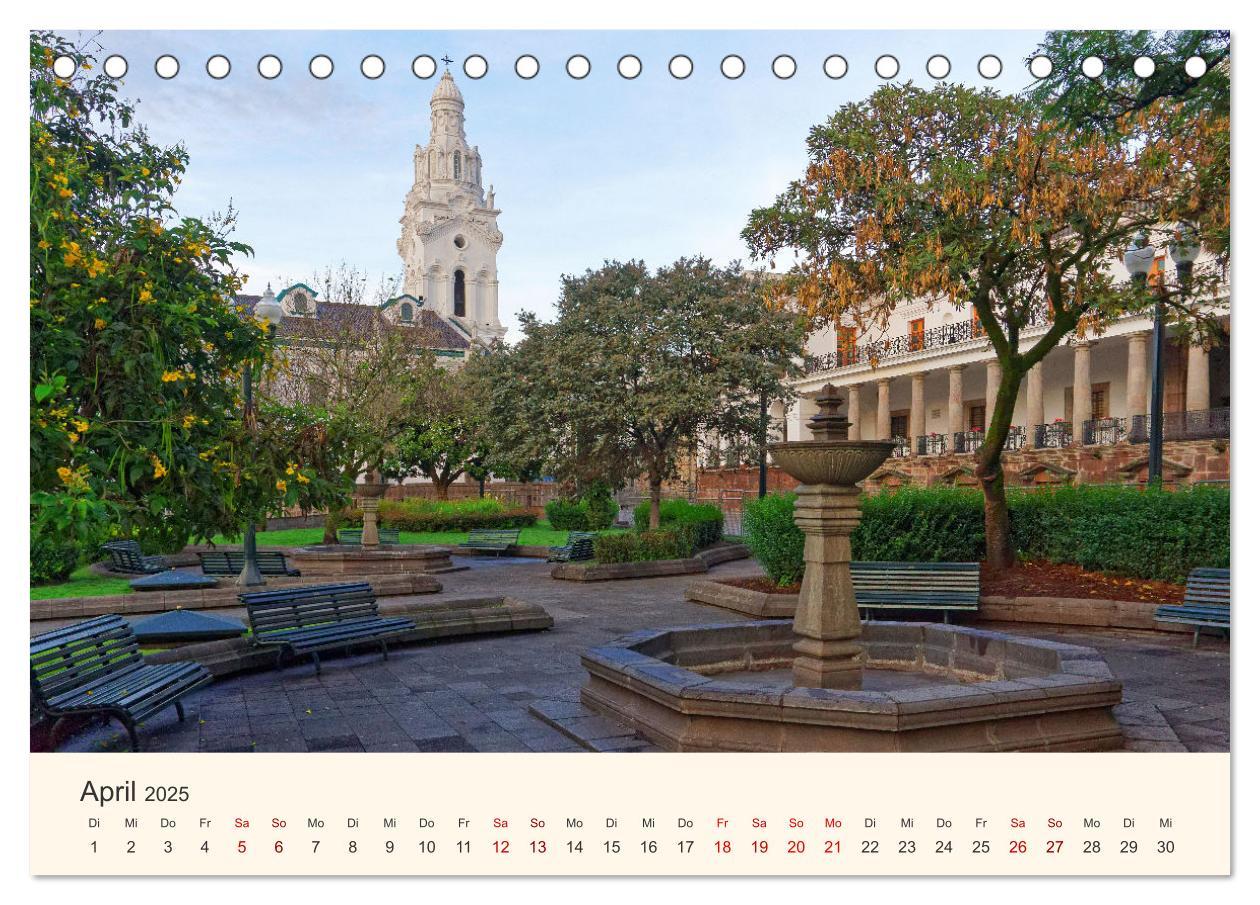 Bild: 9783435417957 | Entdecke Ecuador (Tischkalender 2025 DIN A5 quer), CALVENDO...