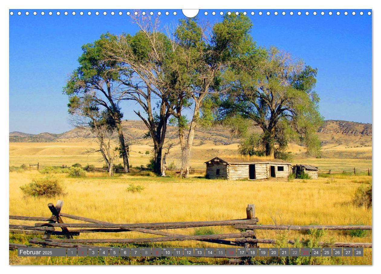 Bild: 9783435735914 | Wyoming ¿ Impressionen (Wandkalender 2025 DIN A3 quer), CALVENDO...