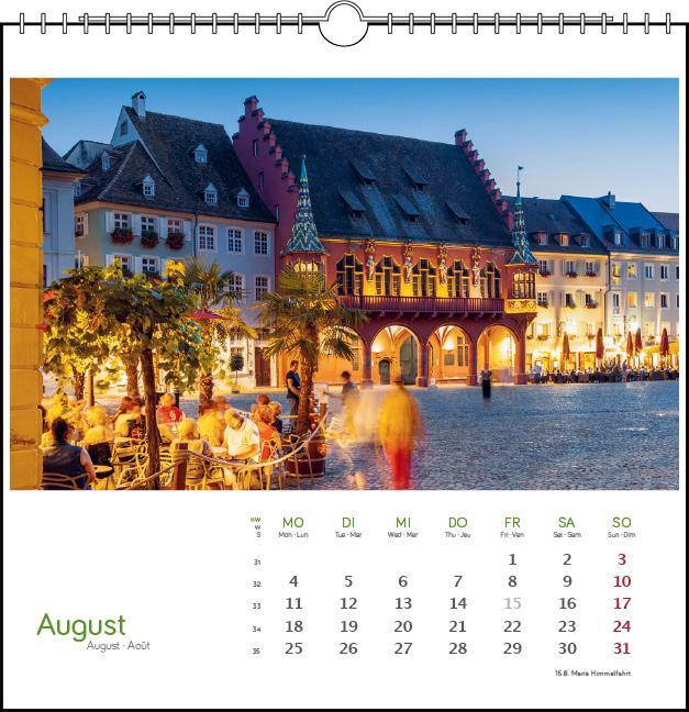 Bild: 9783861924142 | Freiburg 2025 | Postkarten-Tischkalender | Clemens Emmler | Kalender