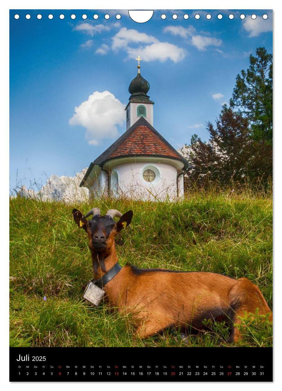 Bild: 9783457042168 | Bergblicke - Mittenwald (Wandkalender 2025 DIN A4 hoch), CALVENDO...