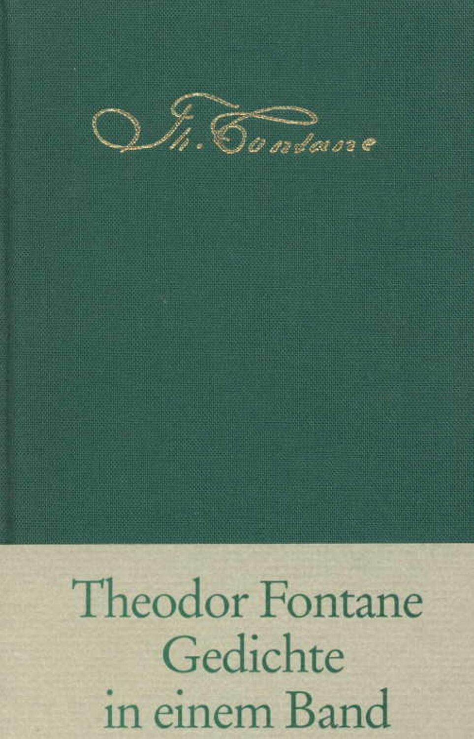 Cover: 9783458169024 | Gedichte in einem Band | Theodor Fontane | Buch | 751 S. | Deutsch