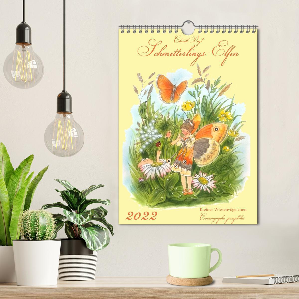 Bild: 9783435931071 | Schmetterlings-Elfen (Wandkalender 2025 DIN A4 hoch), CALVENDO...