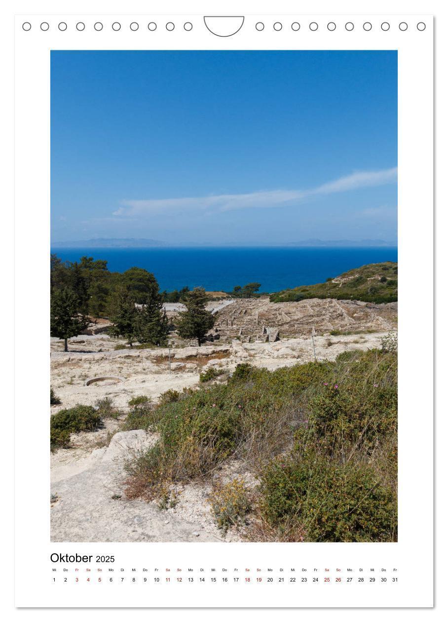 Bild: 9783435970537 | Rhodos, die Sonneninsel (Wandkalender 2025 DIN A4 hoch), CALVENDO...