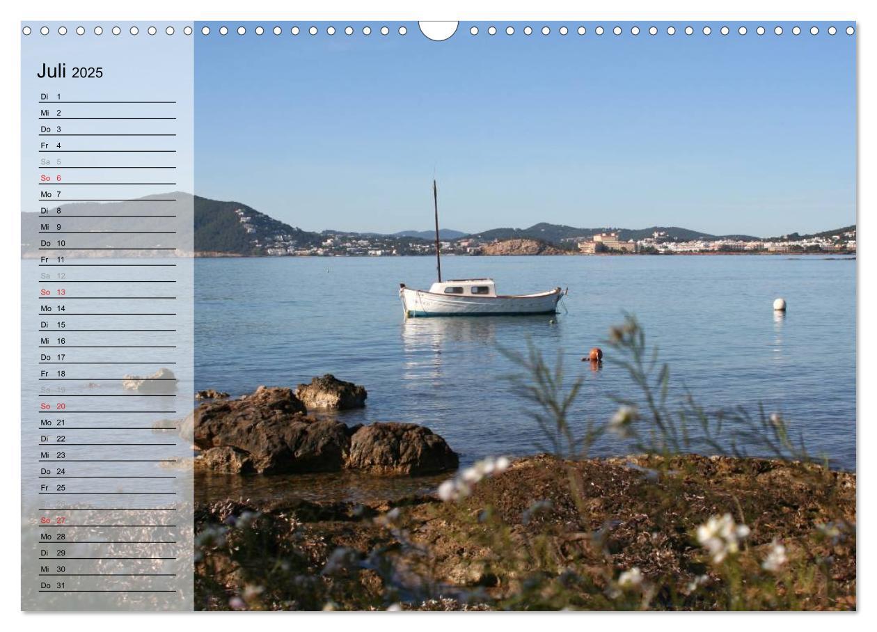 Bild: 9783435773763 | Zauberhaftes Ibiza - Terminplaner (Wandkalender 2025 DIN A3 quer),...