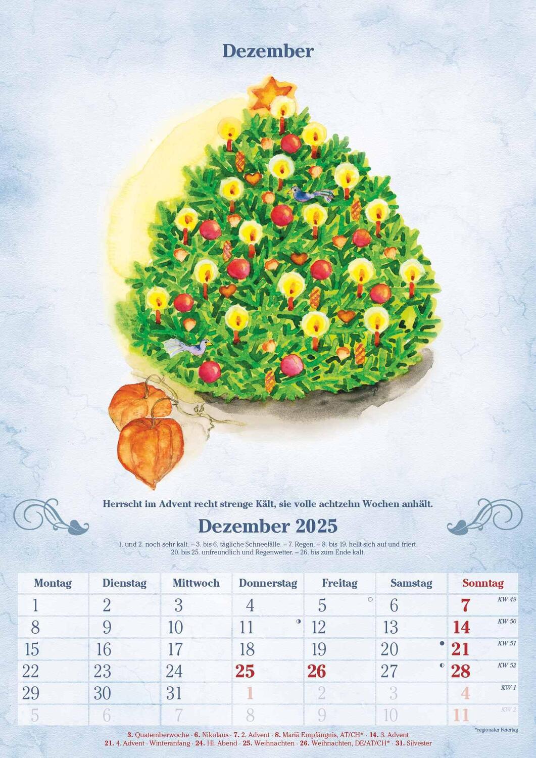 Bild: 4251732343415 | 100-jähriger Kalender 2025 - Bildkalender A3 (29,7x42 cm) - mit...