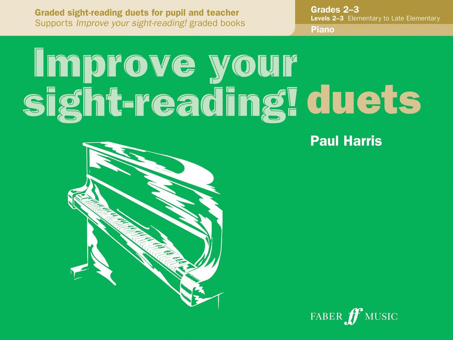 Cover: 9780571524068 | Improve Your Sight-Reading! Piano Duet, Grade 2-3 | Paul Harris | Buch