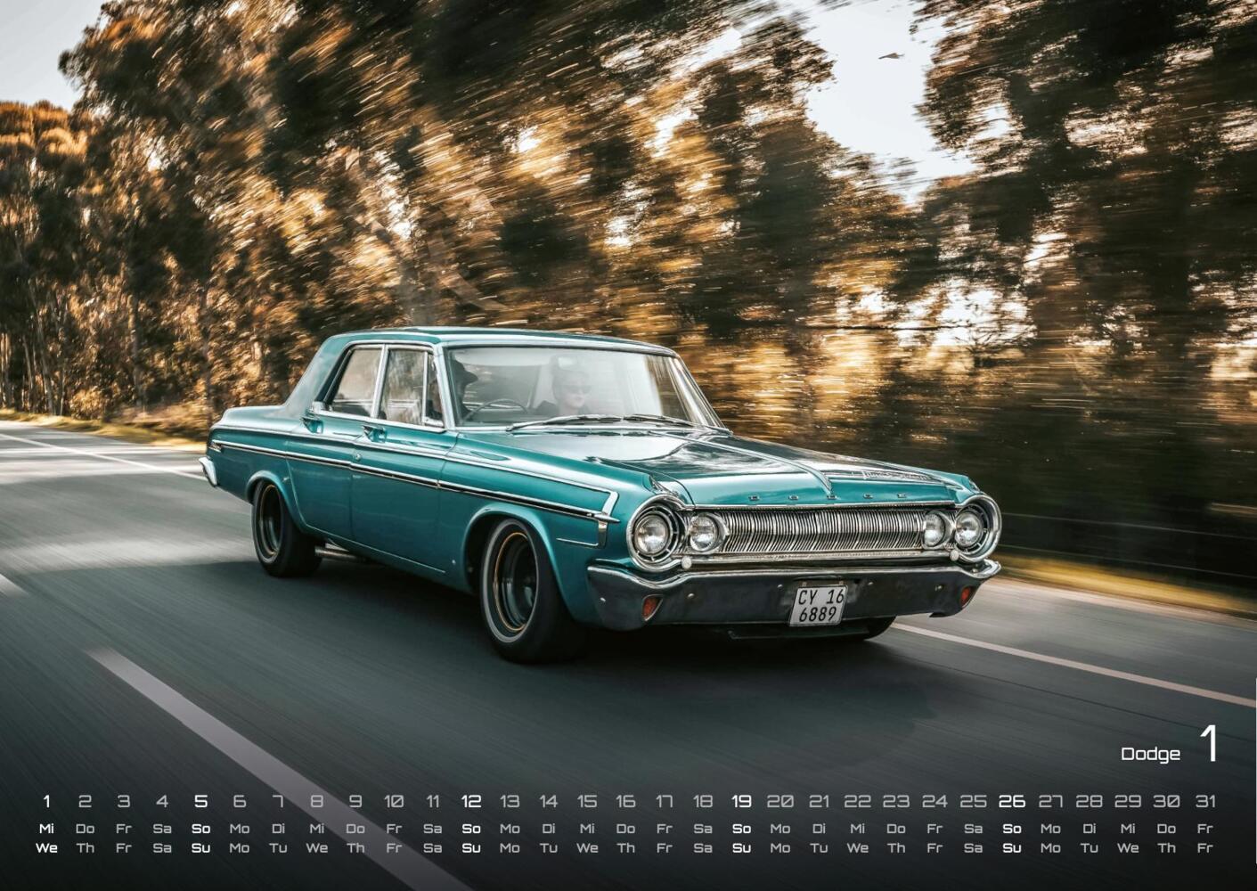 Bild: 9783986734213 | Oldtimer - OLDIES BUT GOLDIES - 2025 - Kalender DIN A2 | GP-Fever.de