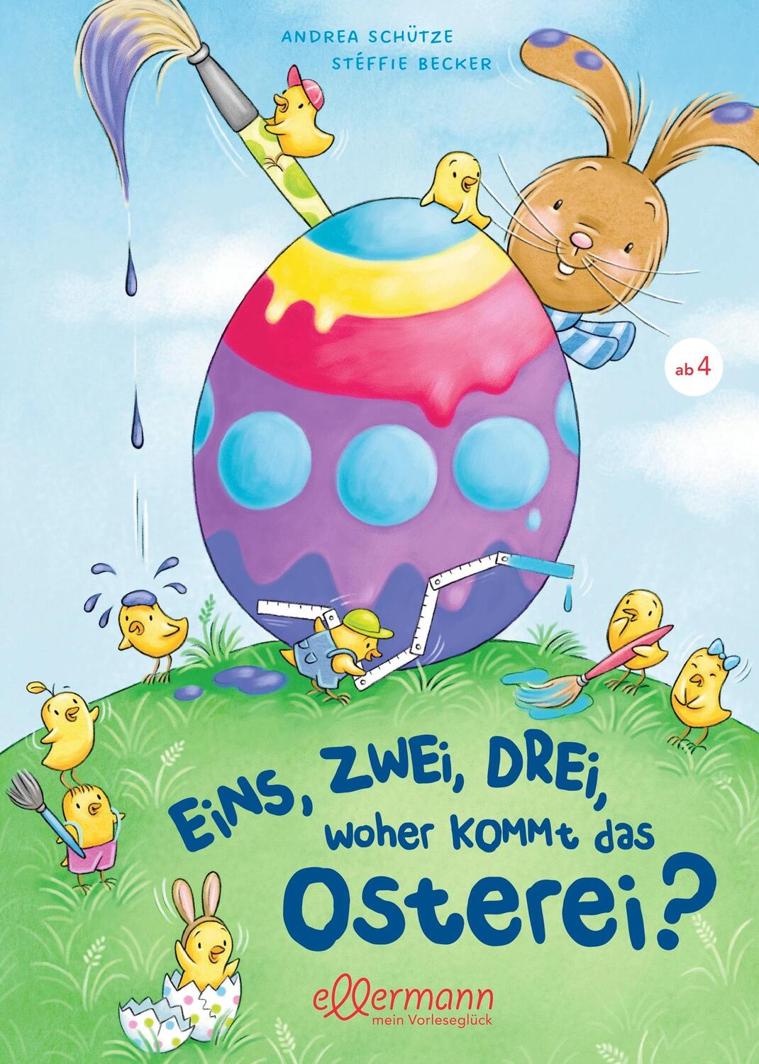 Cover: 9783751401043 | Eins, Zwei, Drei - Woher kommt das Osterei? | Andrea Schütze | Buch