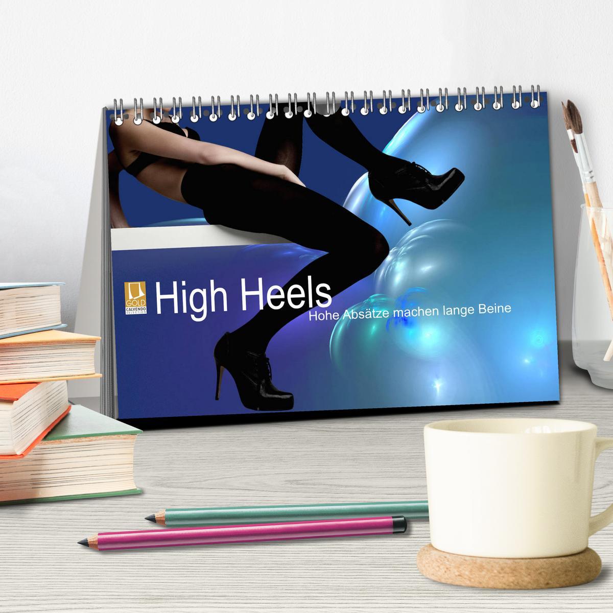 Bild: 9783435176007 | High Heels - Hohe Absätze machen lange Beine (Tischkalender 2025...