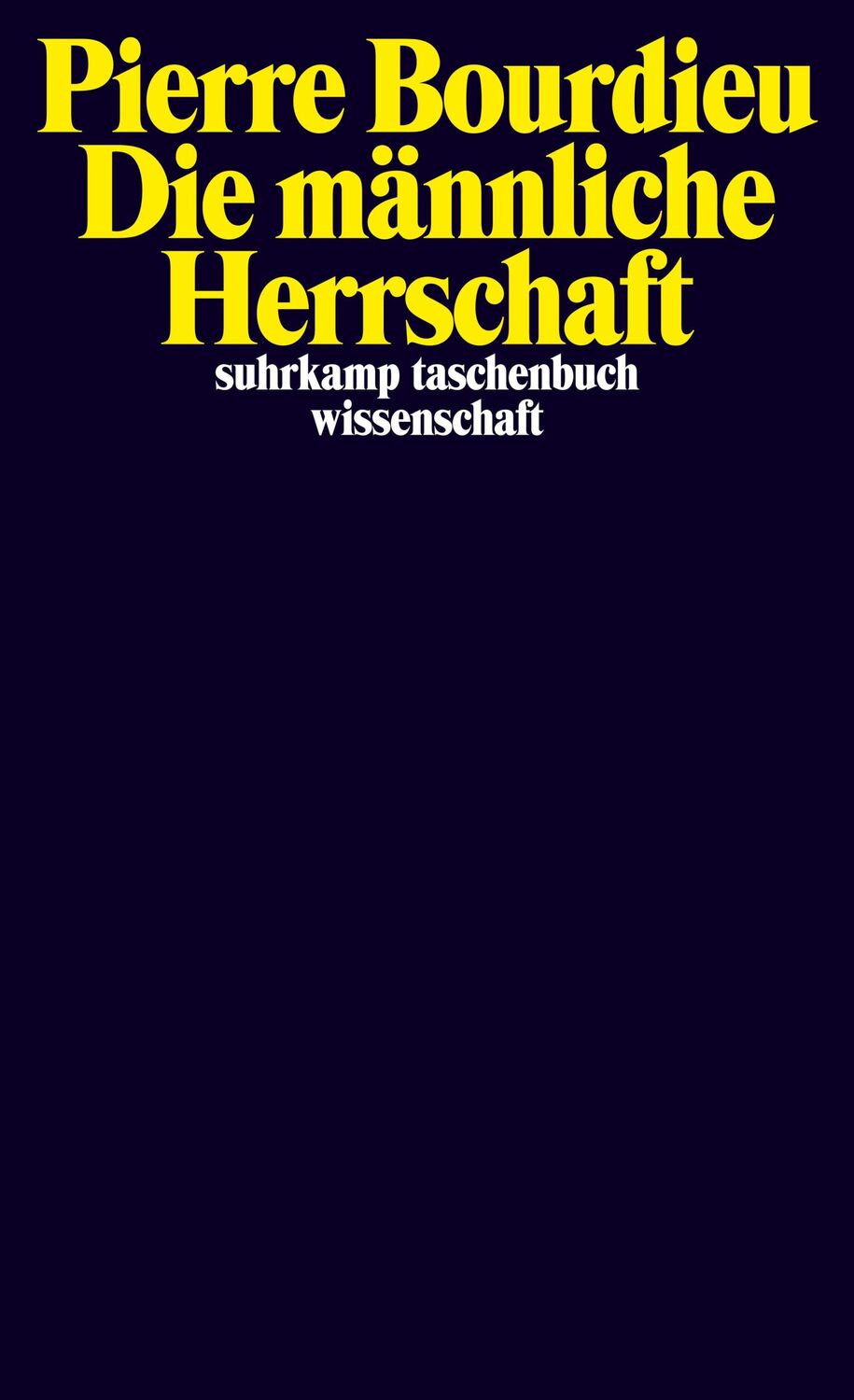 Cover: 9783518296318 | Die männliche Herrschaft | Pierre Bourdieu | Taschenbuch | 209 S.