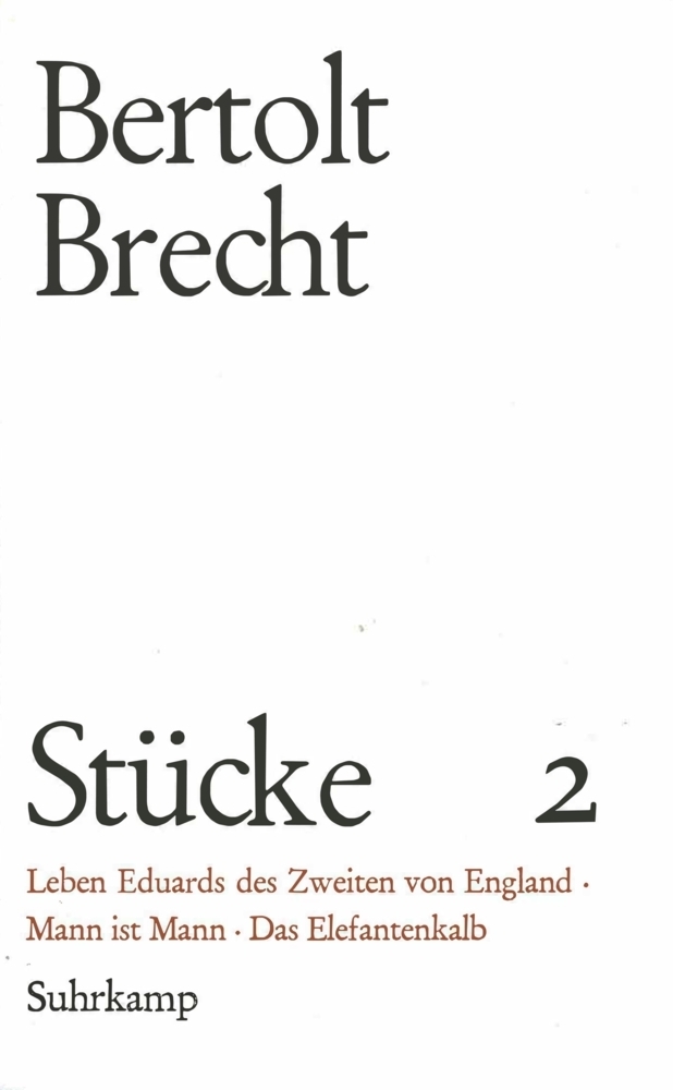 Cover: 9783518023822 | Erste Stücke. Tl.2 | Bertolt Brecht | Buch | 327 S. | Deutsch