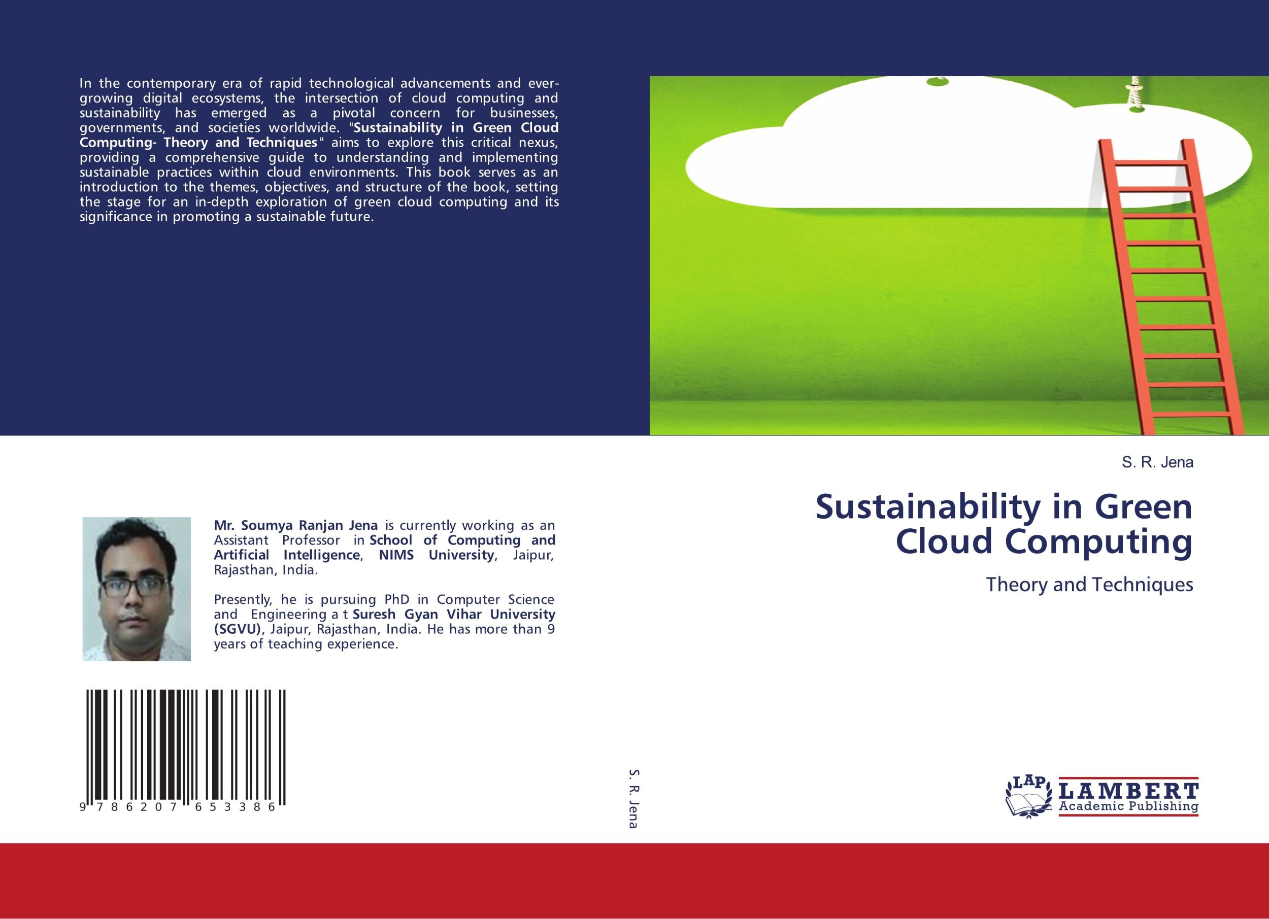 Cover: 9786207653386 | Sustainability in Green Cloud Computing | Theory and Techniques | Jena