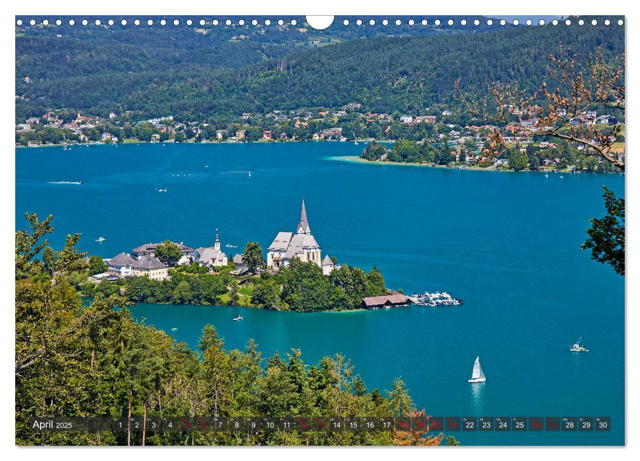 Bild: 9783383819414 | Der Wörthersee - Österreichs Riviera (Wandkalender 2025 DIN A3...