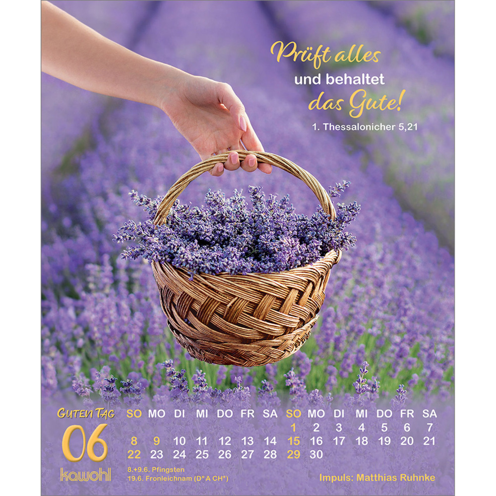 Bild: 9783754816059 | Guten Tag 2025 | Impulse zum Leben | Kalender | 13 S. | Deutsch | 2025