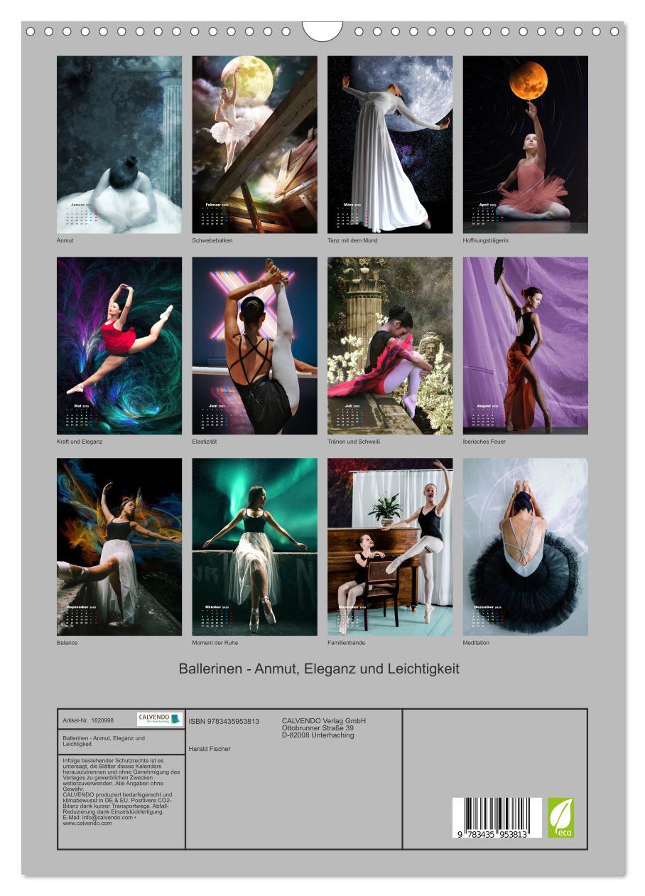 Bild: 9783435953813 | Ballerinen - Anmut, Eleganz und Leichtigkeit (Wandkalender 2025 DIN...