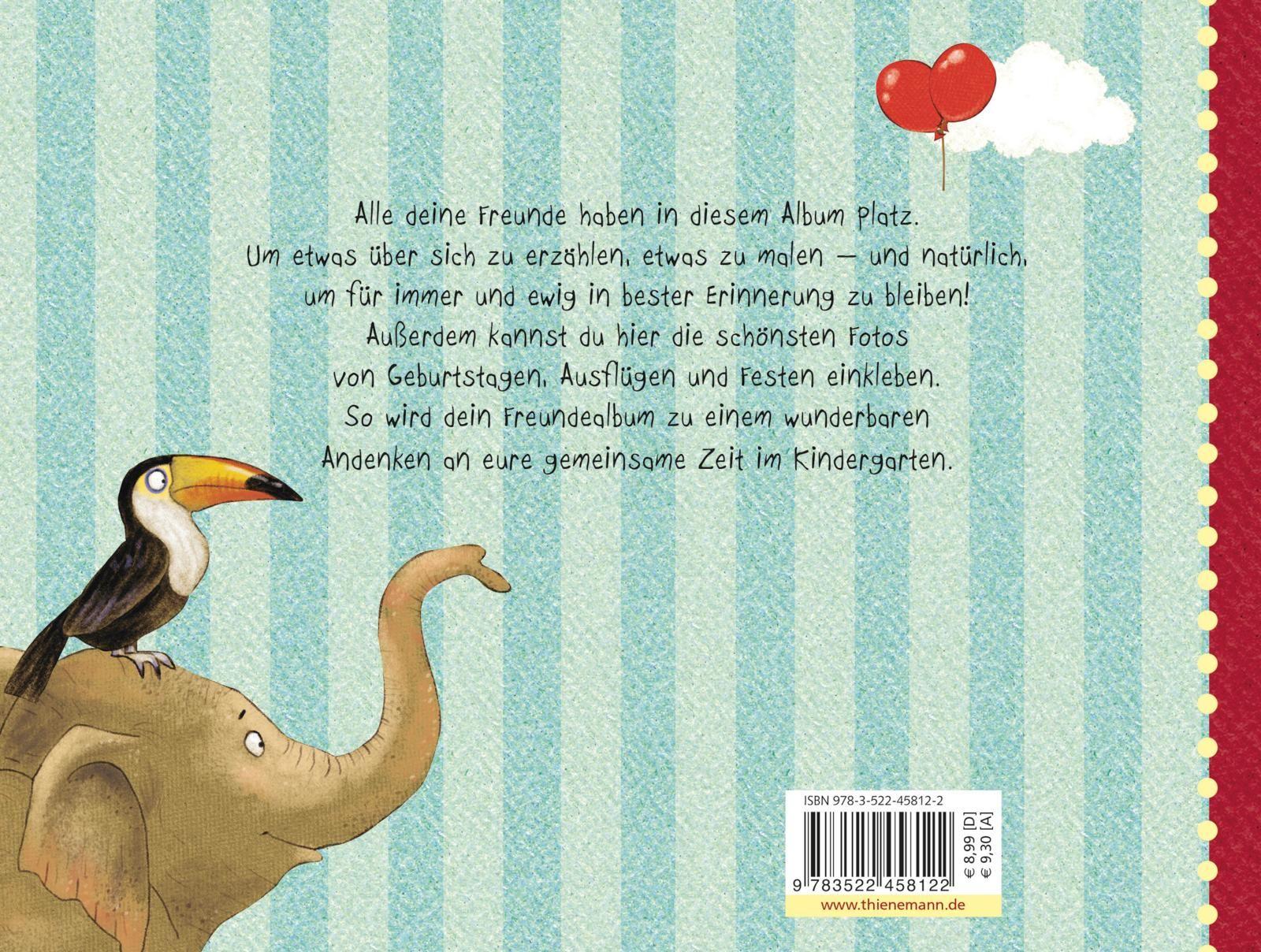 Rückseite: 9783522458122 | Mein Haufen Freunde - Kindergartenalbum | Kerstin Schoene | Buch