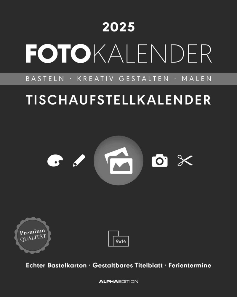 Cover: 4251732341961 | Creative Line Tischaufsteller hoch 2025 - Kreativ-Kalender -...