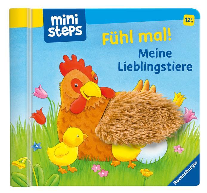 Bild: 9783473302680 | ministeps: Fühl mal! Meine Lieblingstiere | Ab 12 Monaten | Grimm