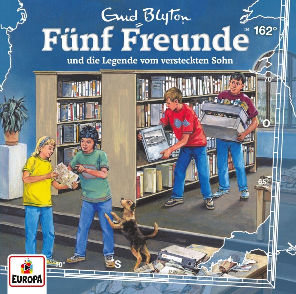 Cover: 198028100922 | Fünf Freunde und die Legende vom versteckten Sohn, 1 Audio-CD | Blyton