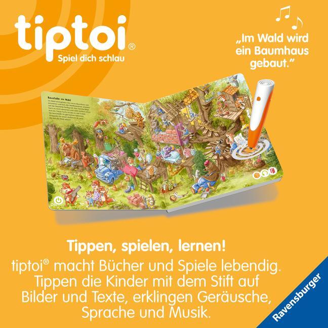 Bild: 9783473492596 | tiptoi® Die große Wimmelreise der Tiere | Anja Kiel | Buch | 16 S.