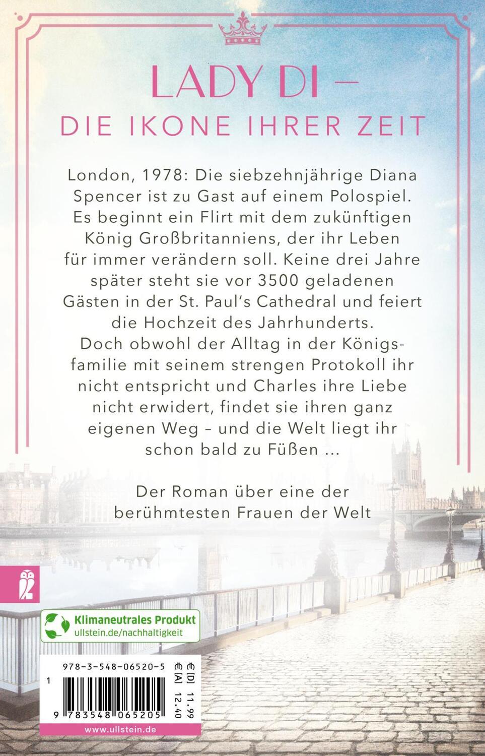 Rückseite: 9783548065205 | Diana | Julie Heiland | Taschenbuch | Ikonen ihrer Zeit | 496 S.