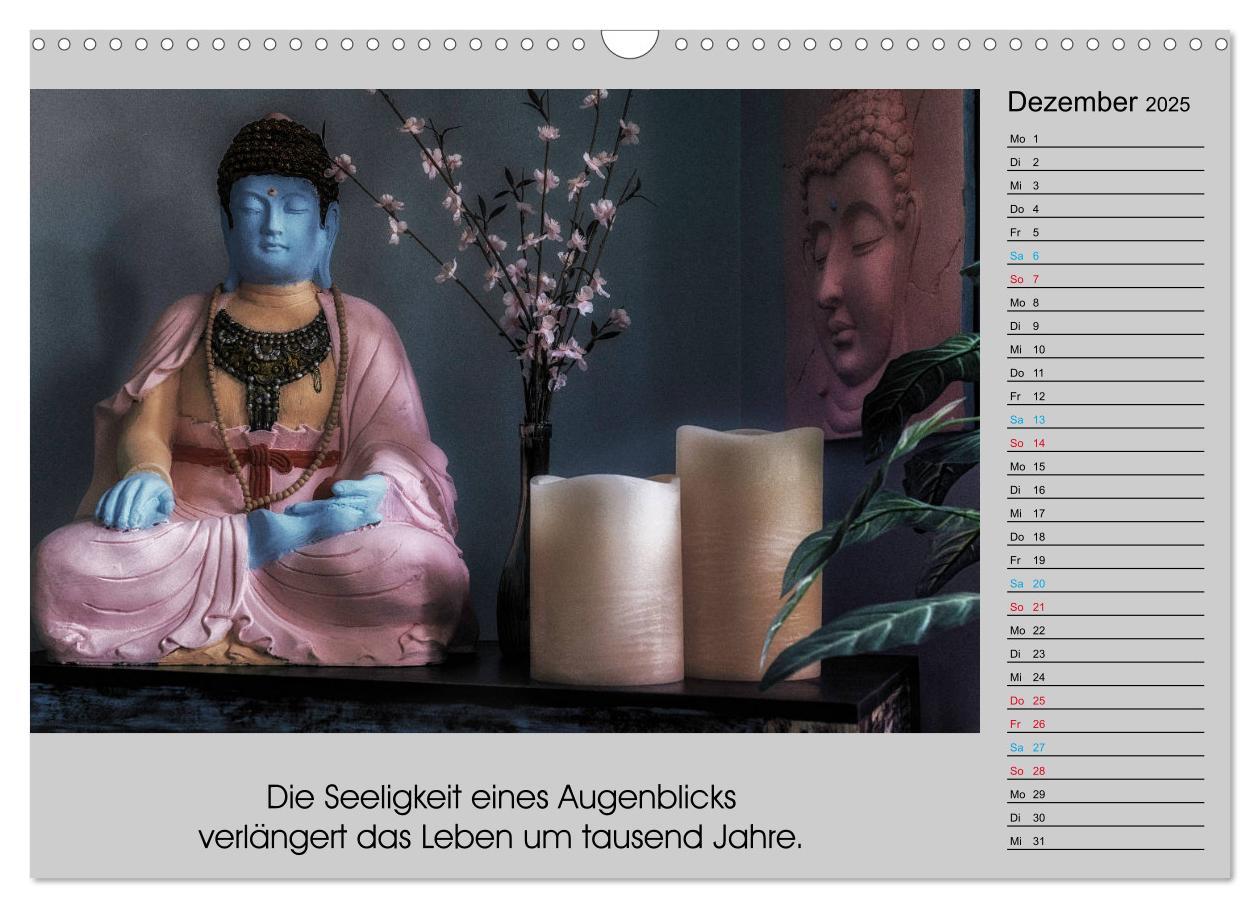 Bild: 9783435301690 | Lebenskraft Buddha (Wandkalender 2025 DIN A3 quer), CALVENDO...