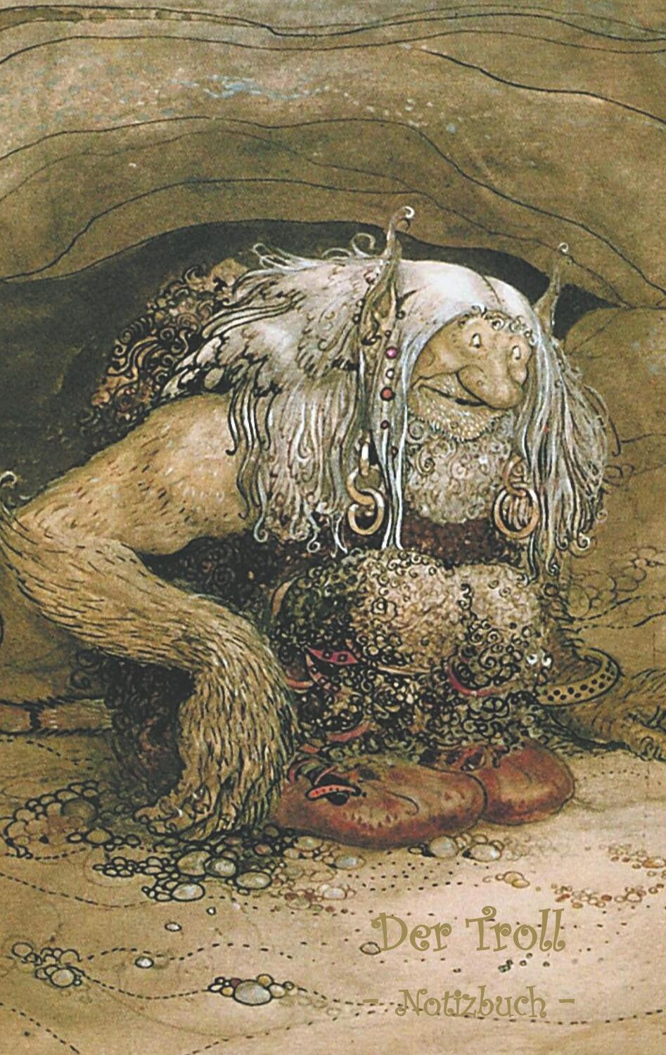 Cover: 9783752811063 | Der Troll - Notizbuch (Trolle und Goblins) | John Bauer (u. a.) | Buch