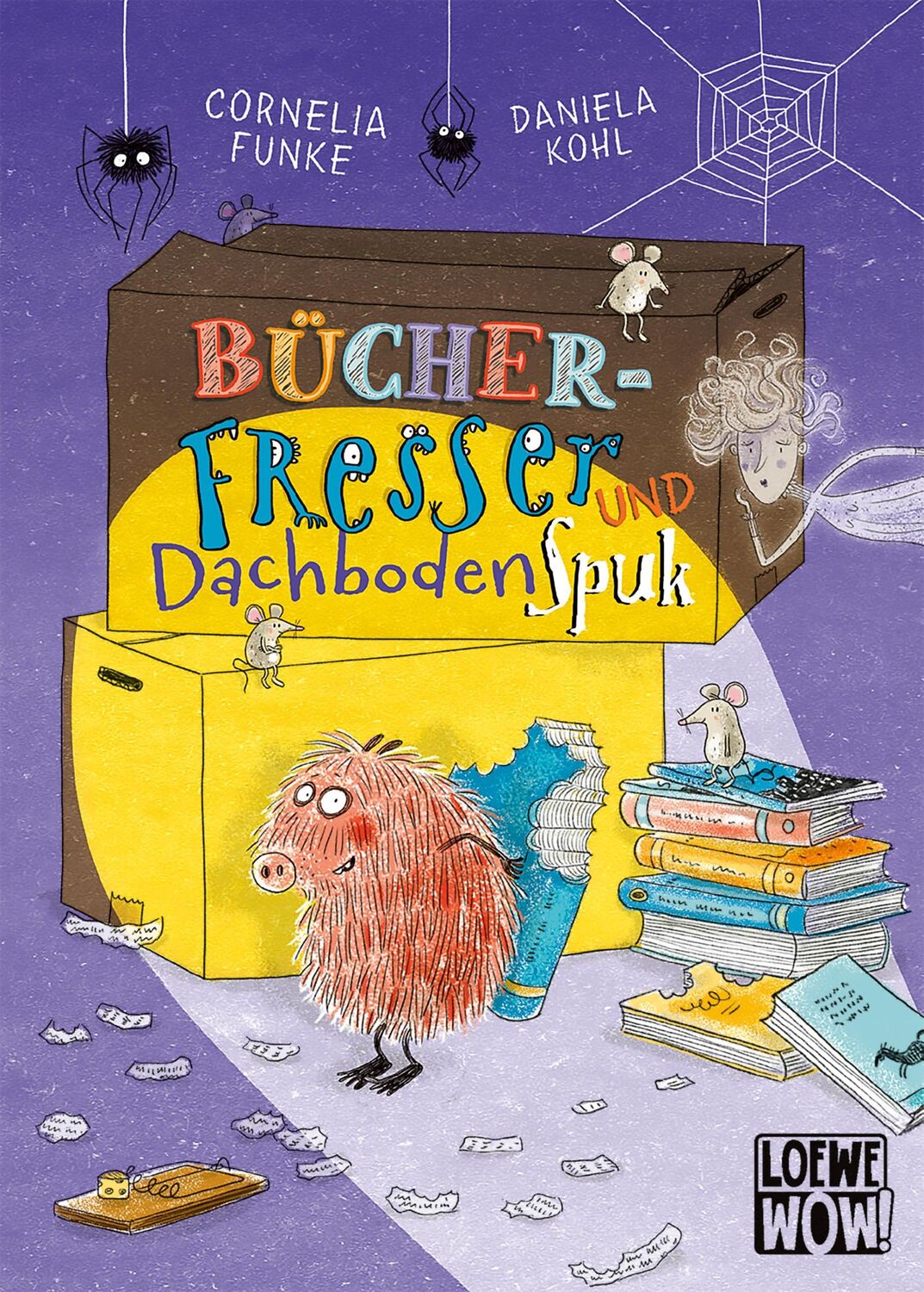 Cover: 9783743206175 | Bücherfresser und Dachbodenspuk | Cornelia Funke | Buch | Loewe Wow!