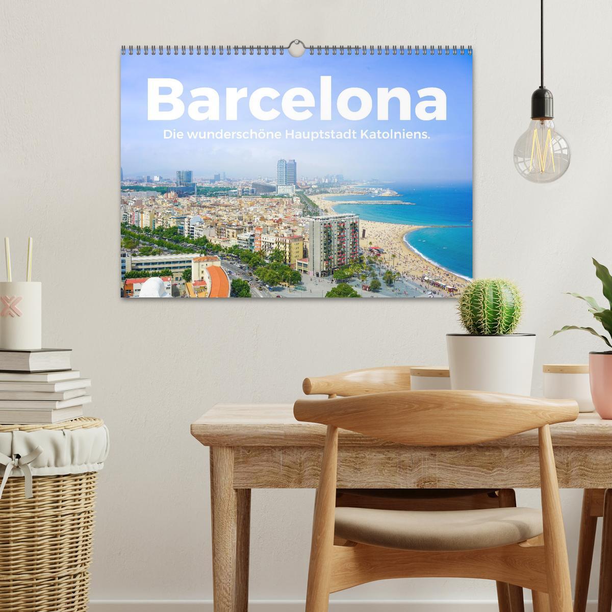 Bild: 9783435005994 | Barcelona - Die wunderschöne Hauptstadt Kataloniens. (Wandkalender...