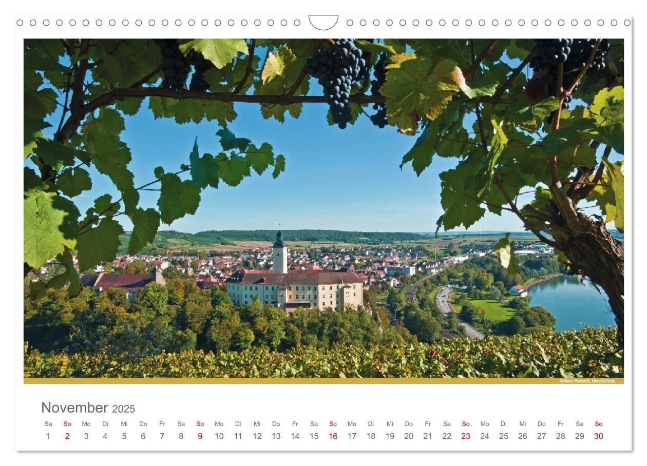 Bild: 9783435690060 | Der Neckar - Unterwegs in Deutschland (Wandkalender 2025 DIN A3...