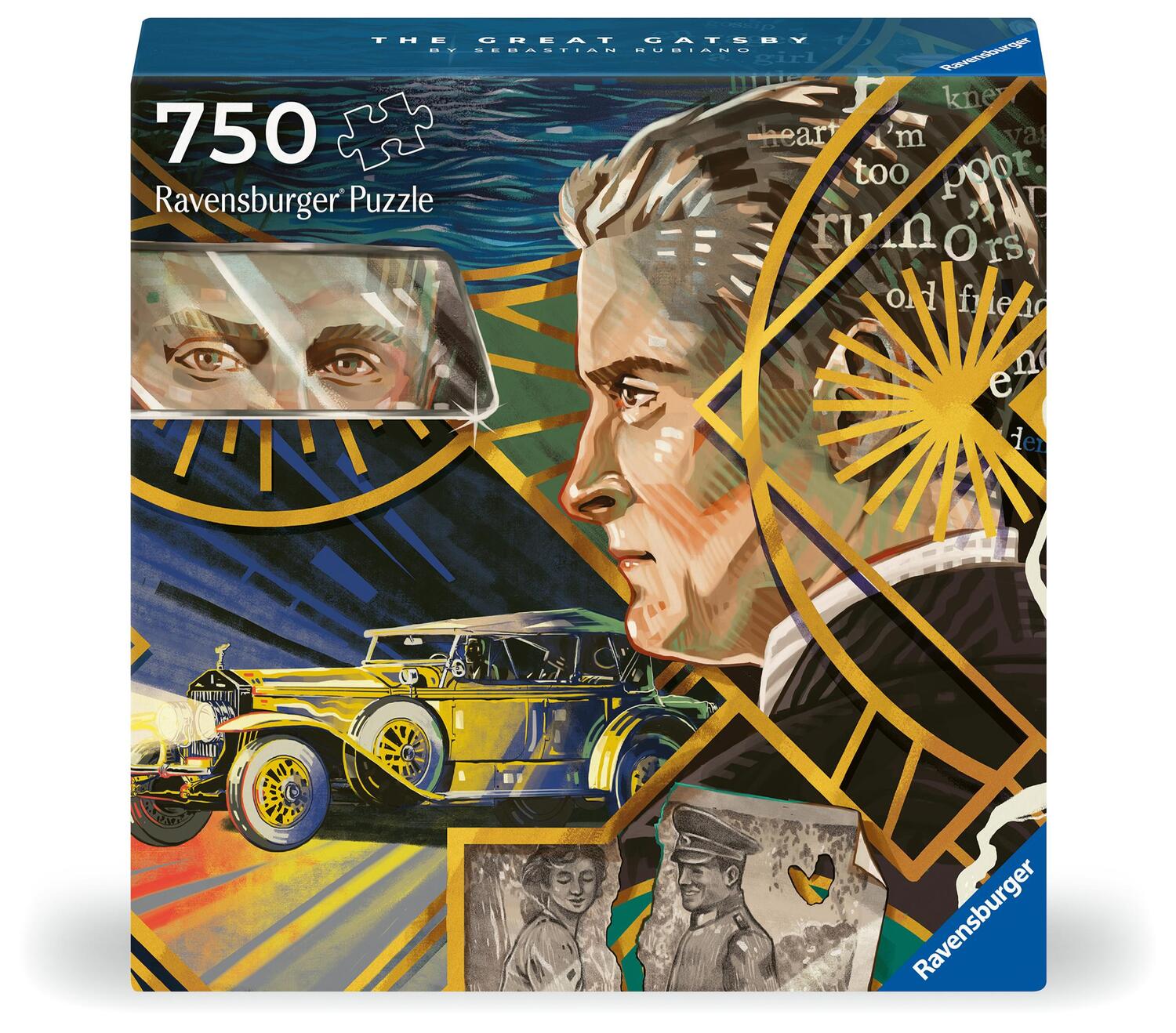 Cover: 4005555009962 | Ravensburger Puzzle 12000996 - The Great Gatsby - Art&amp;Soul- 750...