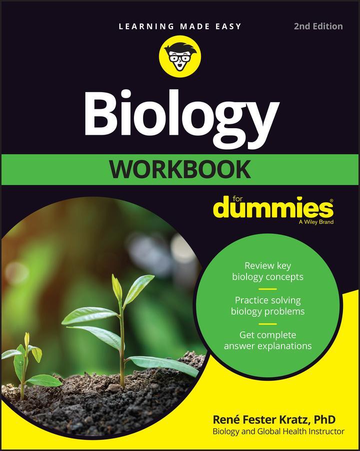 Cover: 9781119894810 | Biology Workbook For Dummies | Rene Fester Kratz | Taschenbuch | 2022