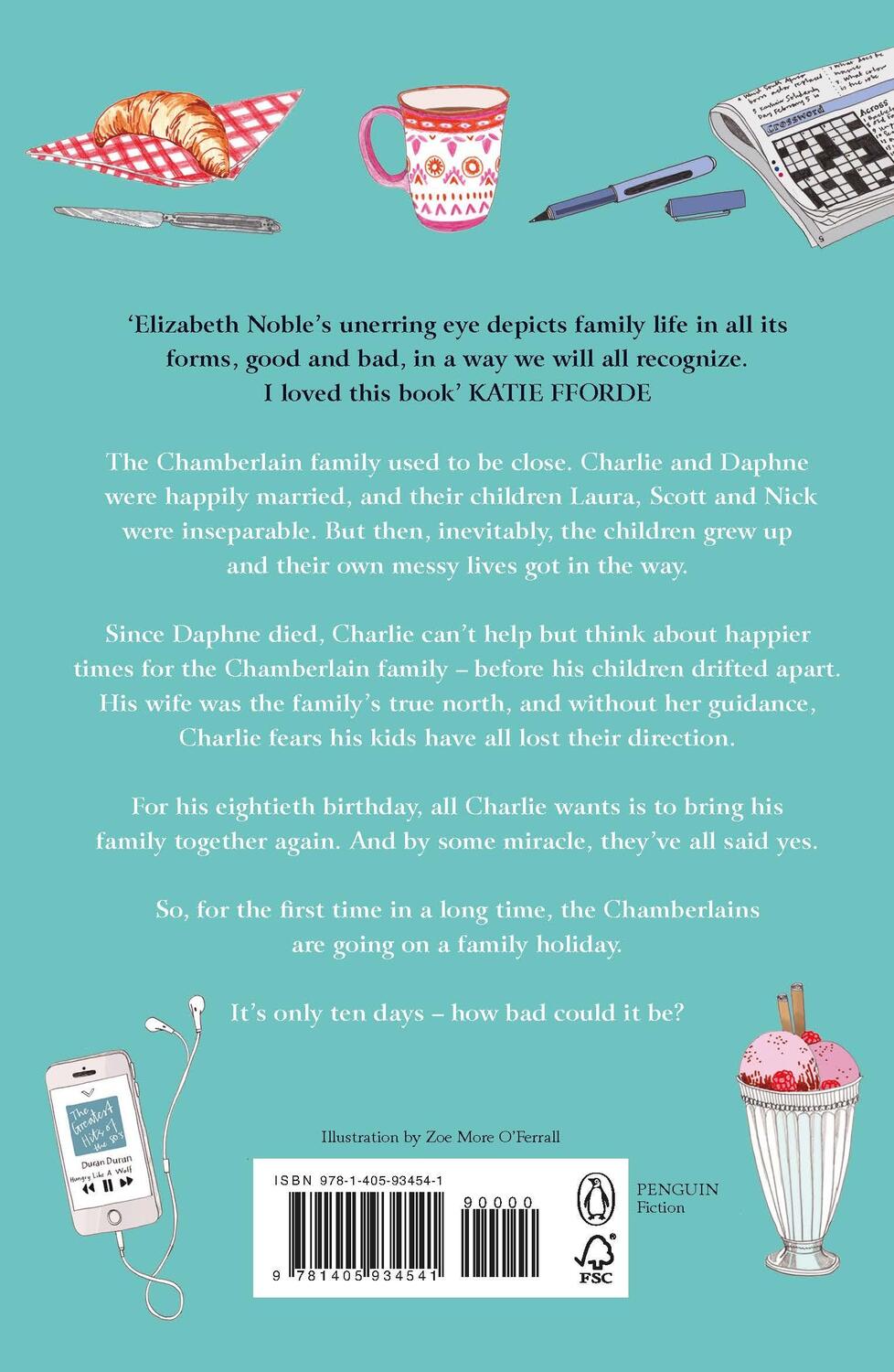 Rückseite: 9781405934541 | The Family Holiday | Elizabeth Noble | Taschenbuch | Englisch | 2020