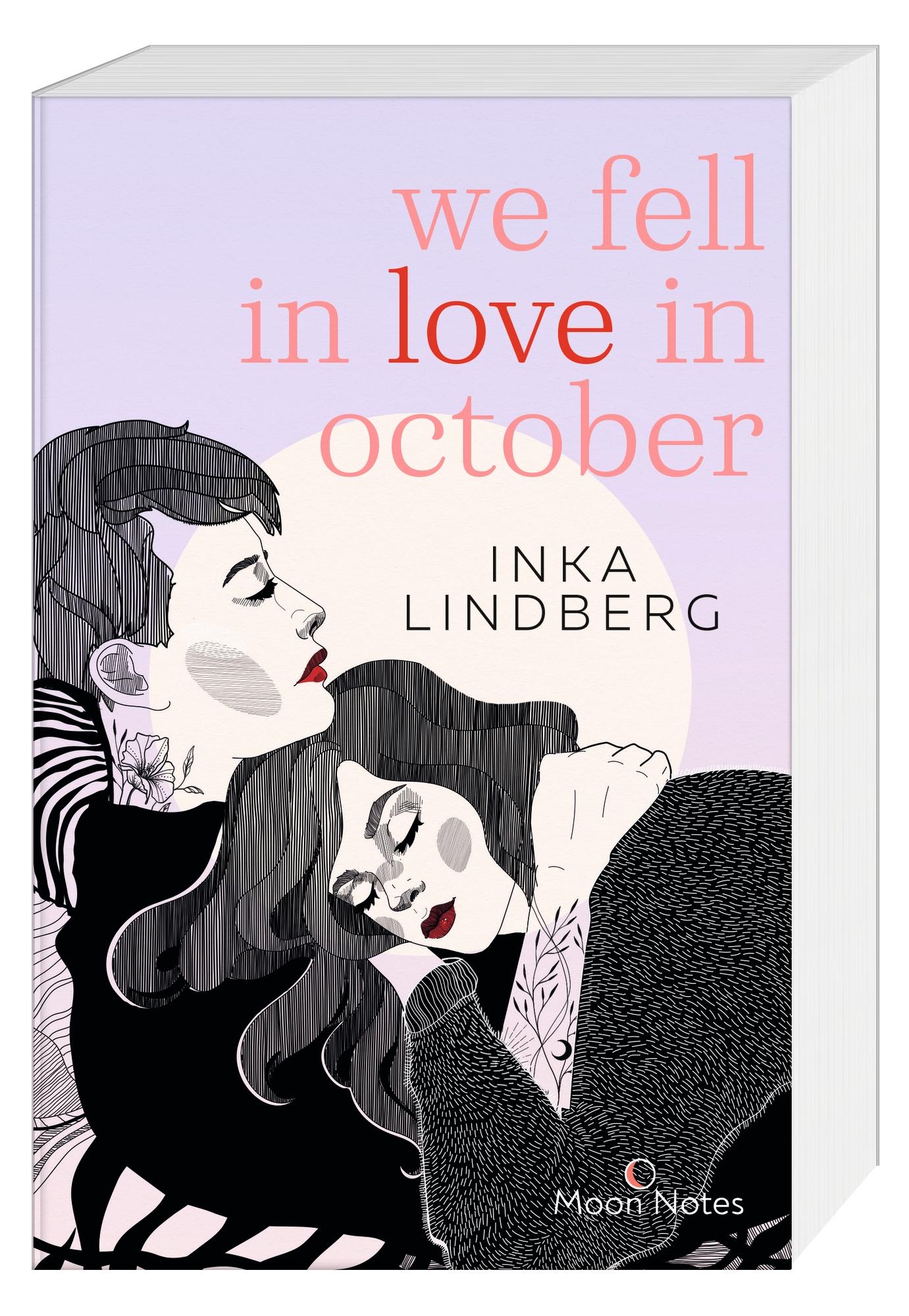 Cover: 9783969760284 | we fell in love in october | Inka Lindberg | Taschenbuch | Moon Notes