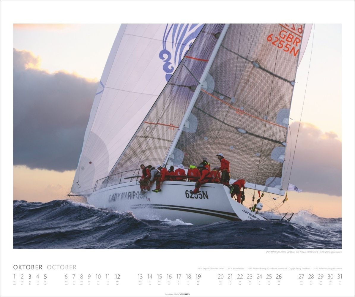 Bild: 9783839900628 | Sailing Kalender 2025 | Kalender | Spiralbindung | 14 S. | Deutsch